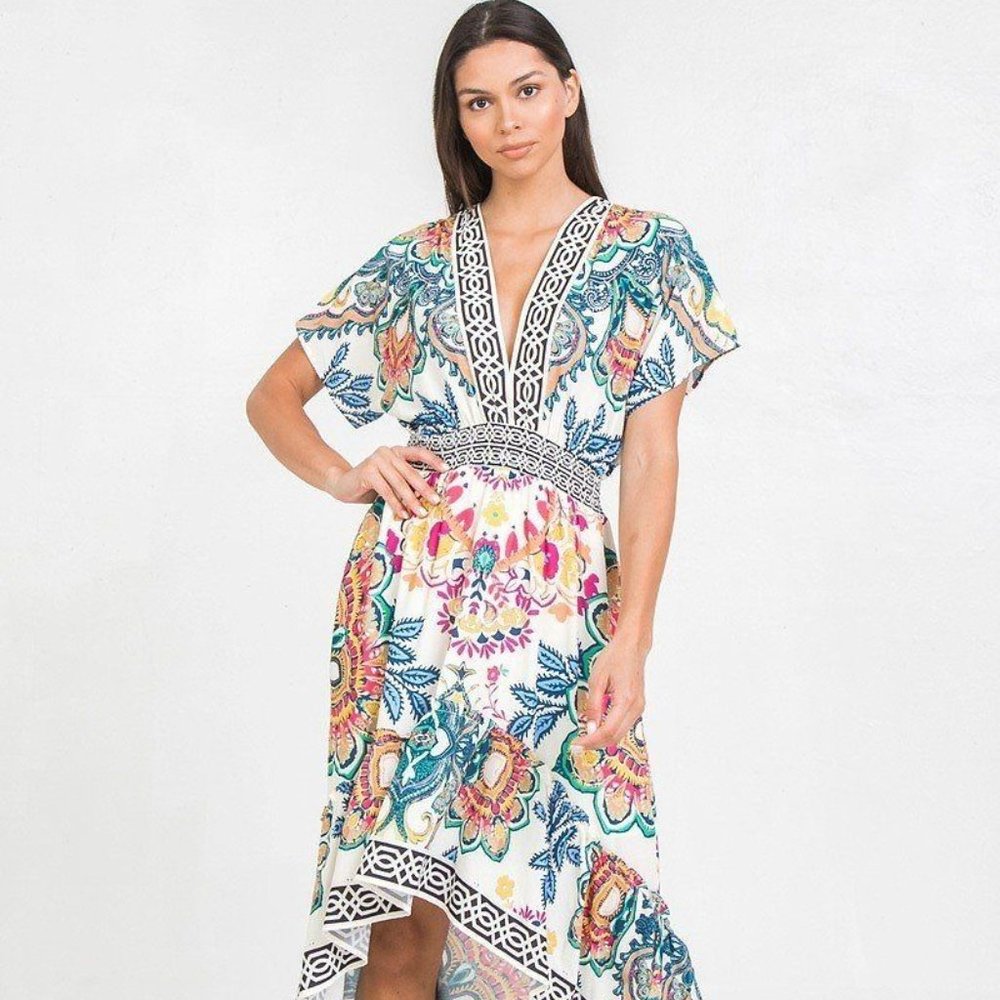 Flying Tomato Boho Style Dress